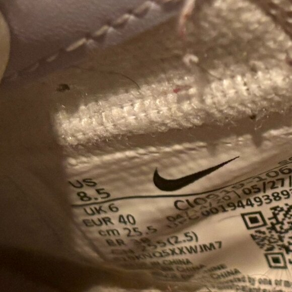 Nike Woman's 8.5 2020 Air Force 1 Shadow 'Pastel' CI0919-106****** - Picture 7 of 7